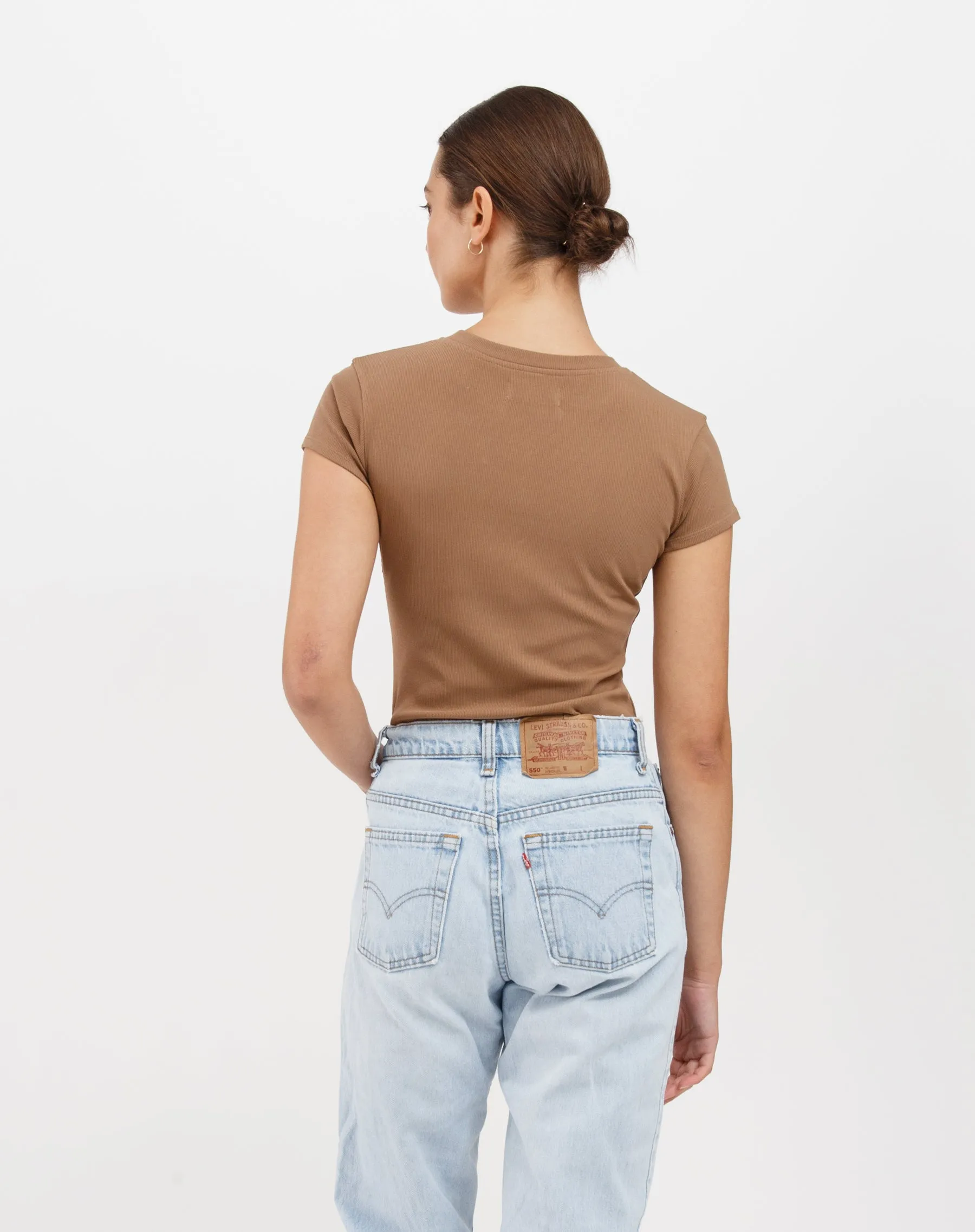 Ribbed Tee