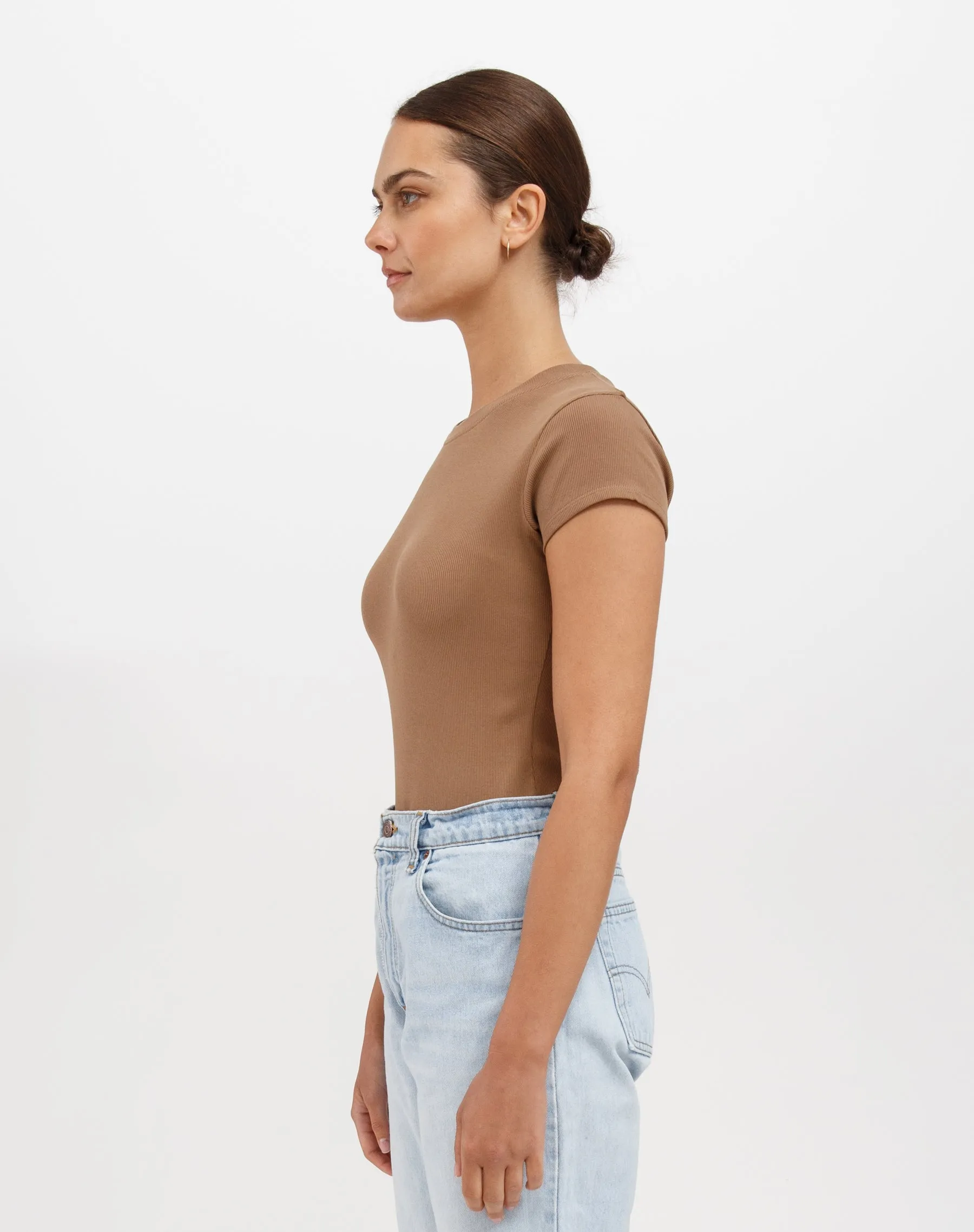 Ribbed Tee