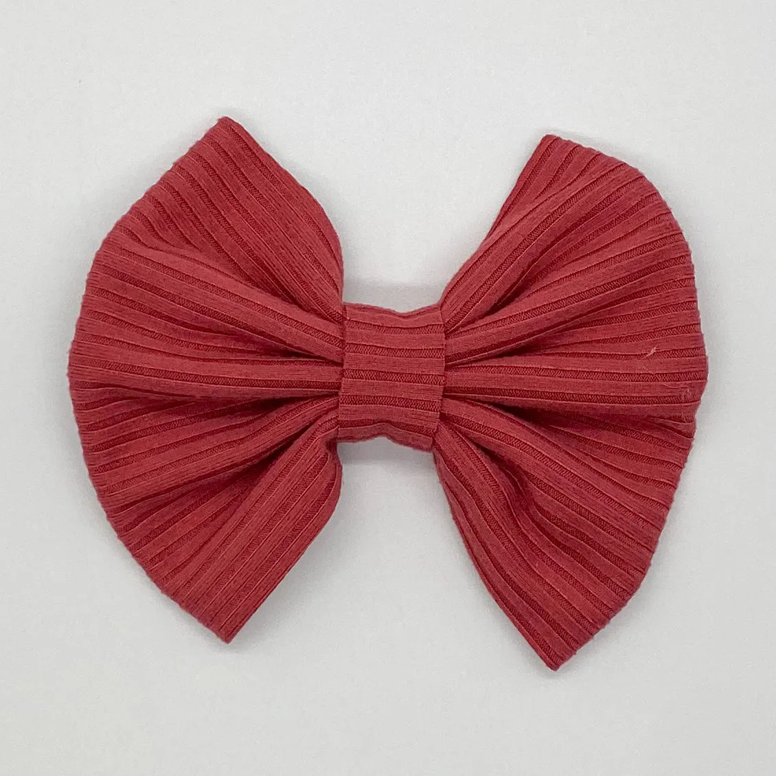 Ribbed Terracotta Bow