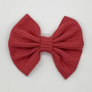 Ribbed Terracotta Bow