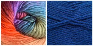 ROYAL BLUE   ZINNIA - Embossed Natura Hat KIT