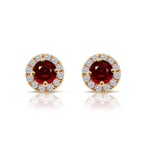 Ruby Fashion Studs