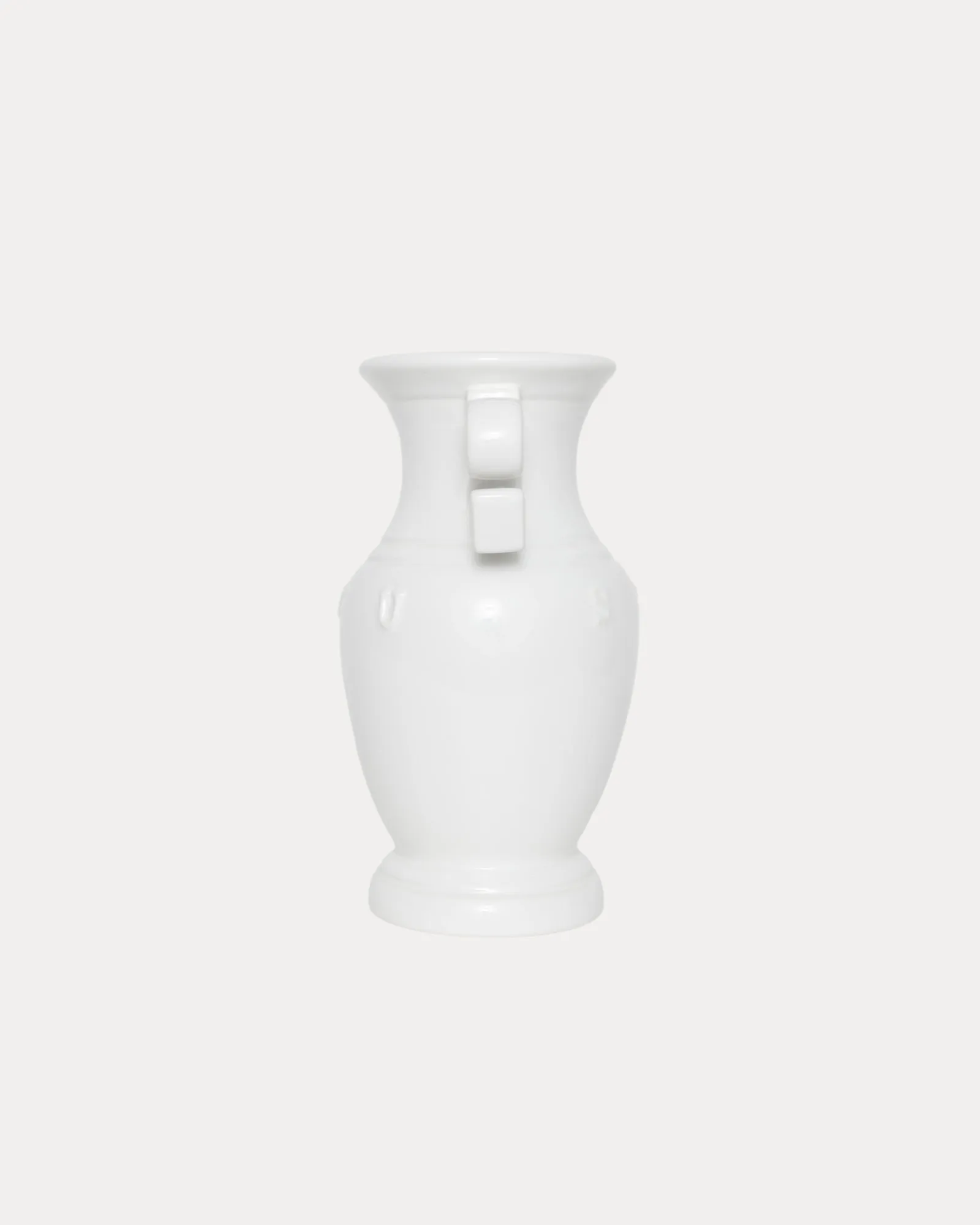 S HANDLE CERAMIC VASE