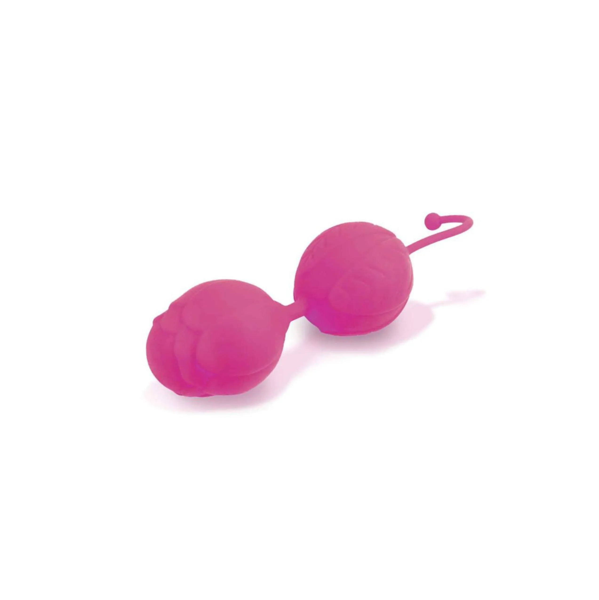 S-Kegels Silicone Textured Kegel Trainers With Internal Balls Pink