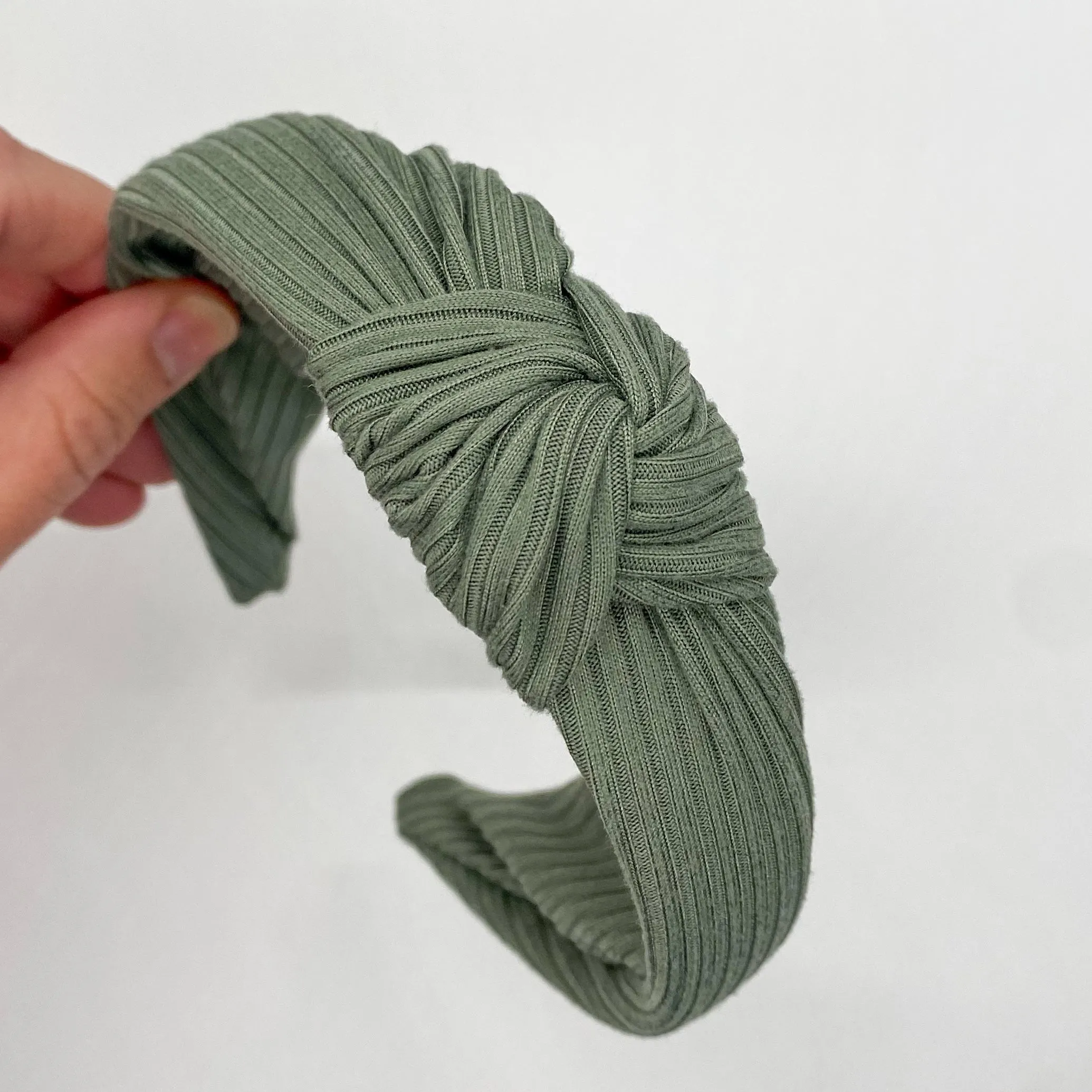 Sage Top Knot Headband