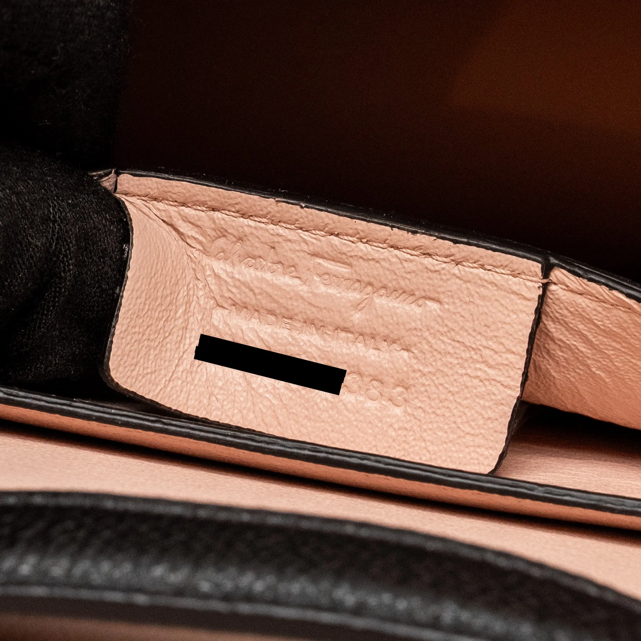 Salvatore Ferragamo Gancini Rounded Flap Bag Calfskin Black GHW