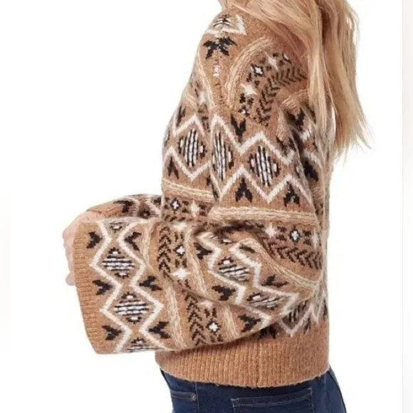 SAM EDELMAN• Women's Benton Wide-Sleeve Scoop-Back Sweater