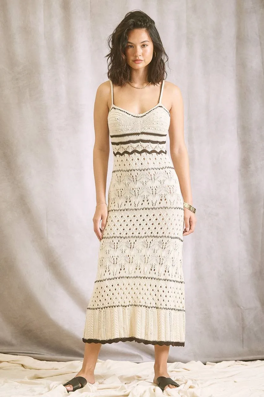 SAVANNAH CROCHET DRESS - BLACK FRIDAY
