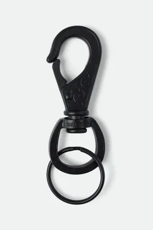 Scroll Keychain - Matte Black