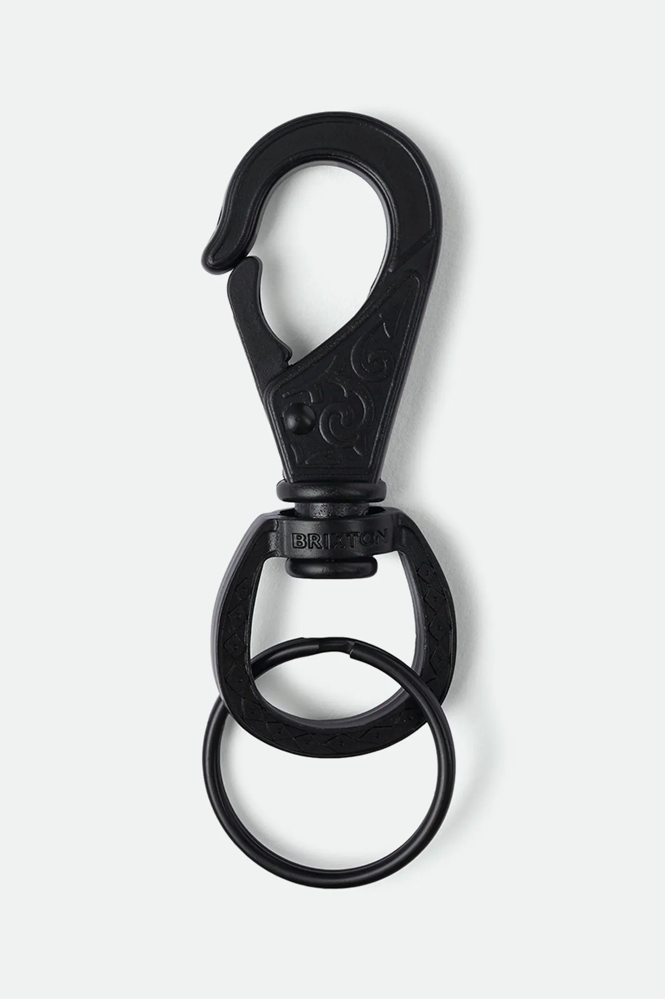Scroll Keychain - Matte Black