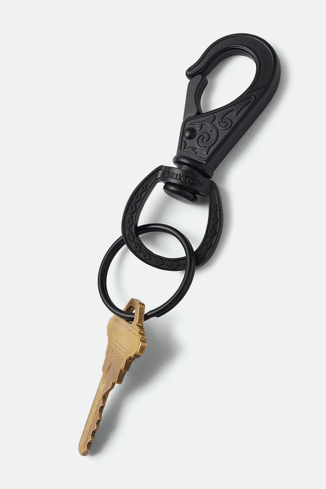 Scroll Keychain - Matte Black