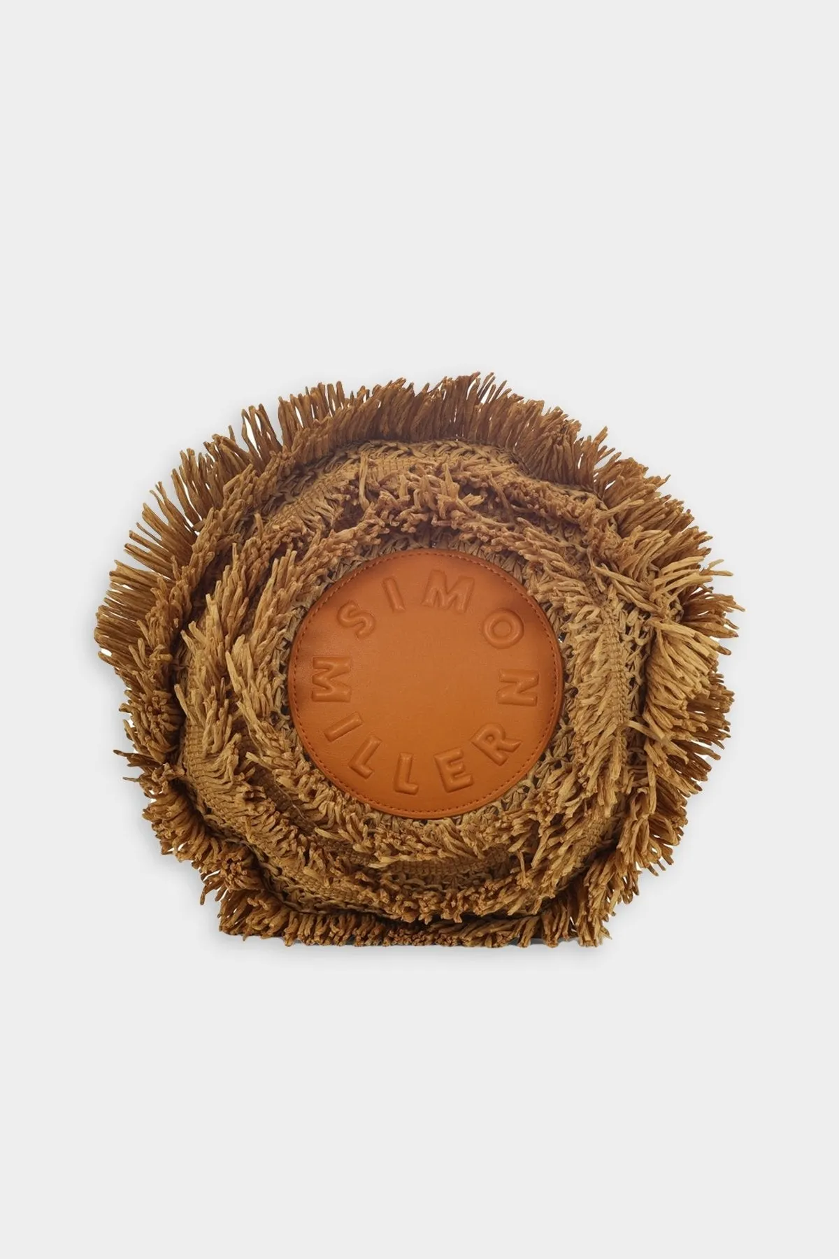 Scrunch Bag in Natural Fringe