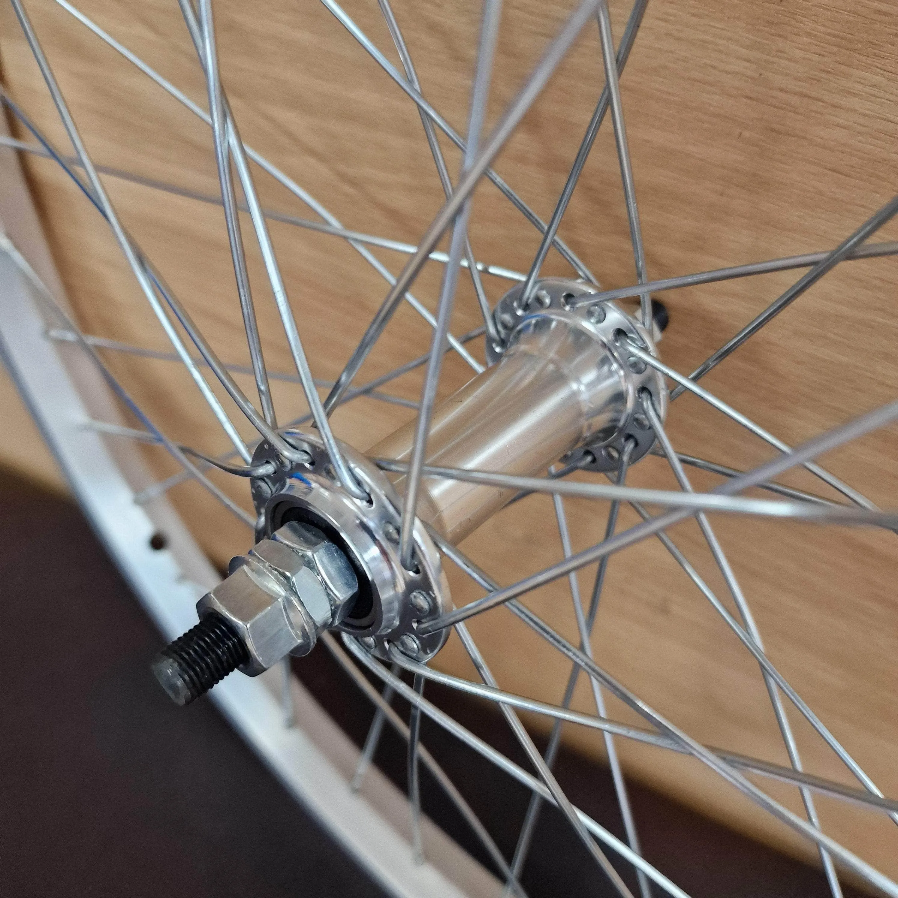 Sealed Bearing Old School Alloy BMX Wheelset with Kenda Tyres