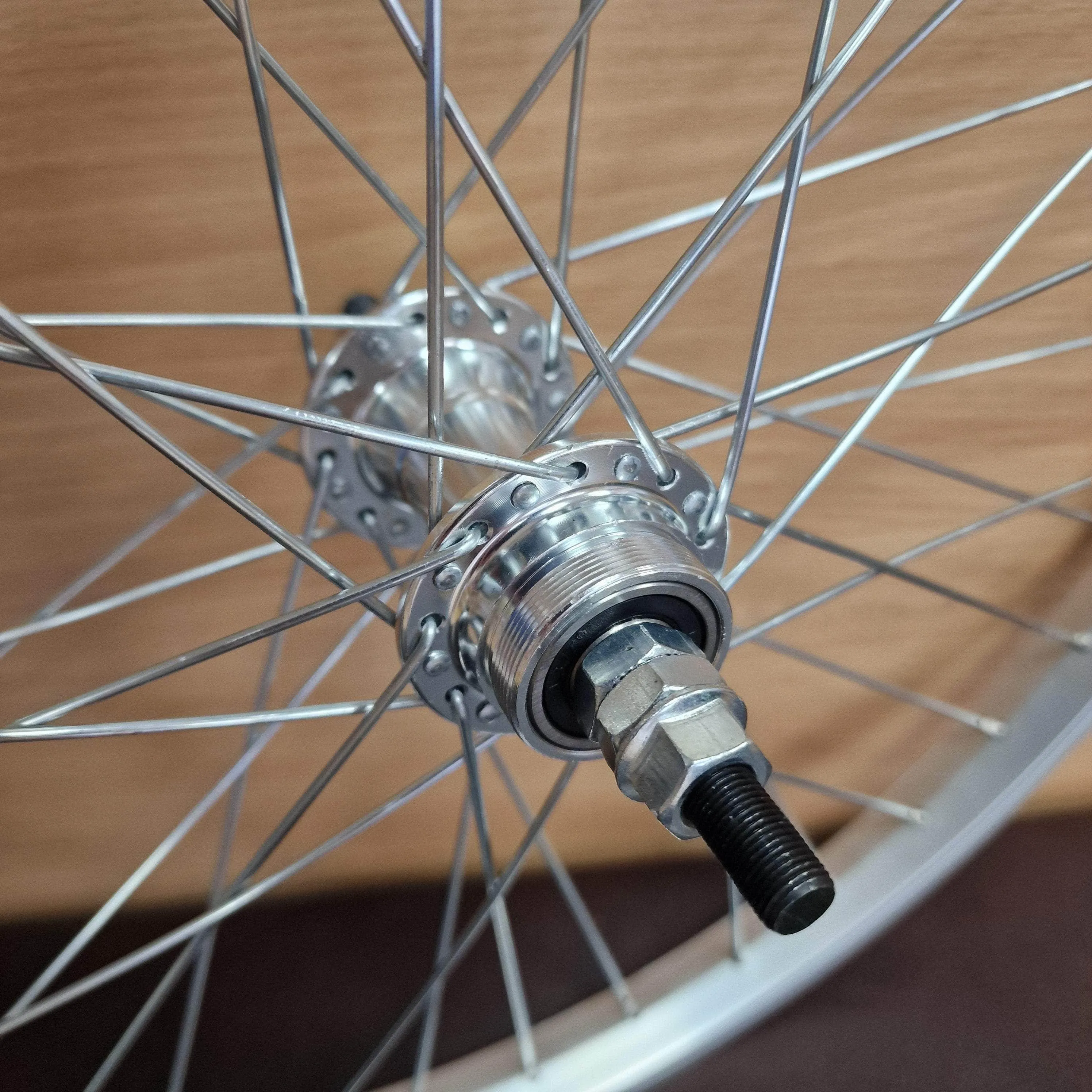 Sealed Bearing Old School Alloy BMX Wheelset with Kenda Tyres