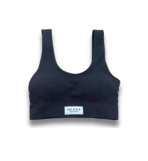 SEAMLESS RIBBED BRA