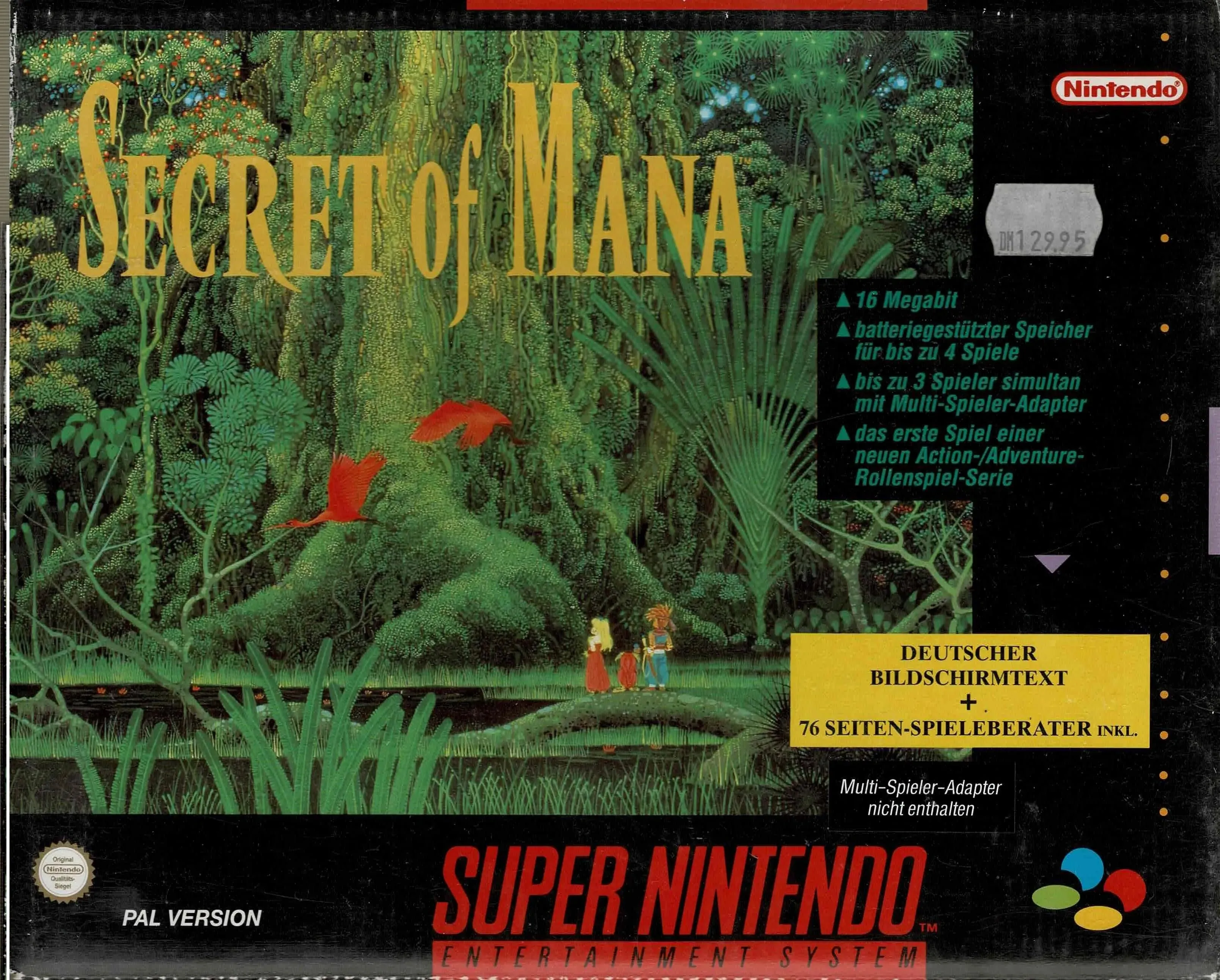Secret of Mana Big Box (tysk)