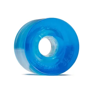 Seismic 3DM Cambria 62mm 82a clear blue longboard wheels
