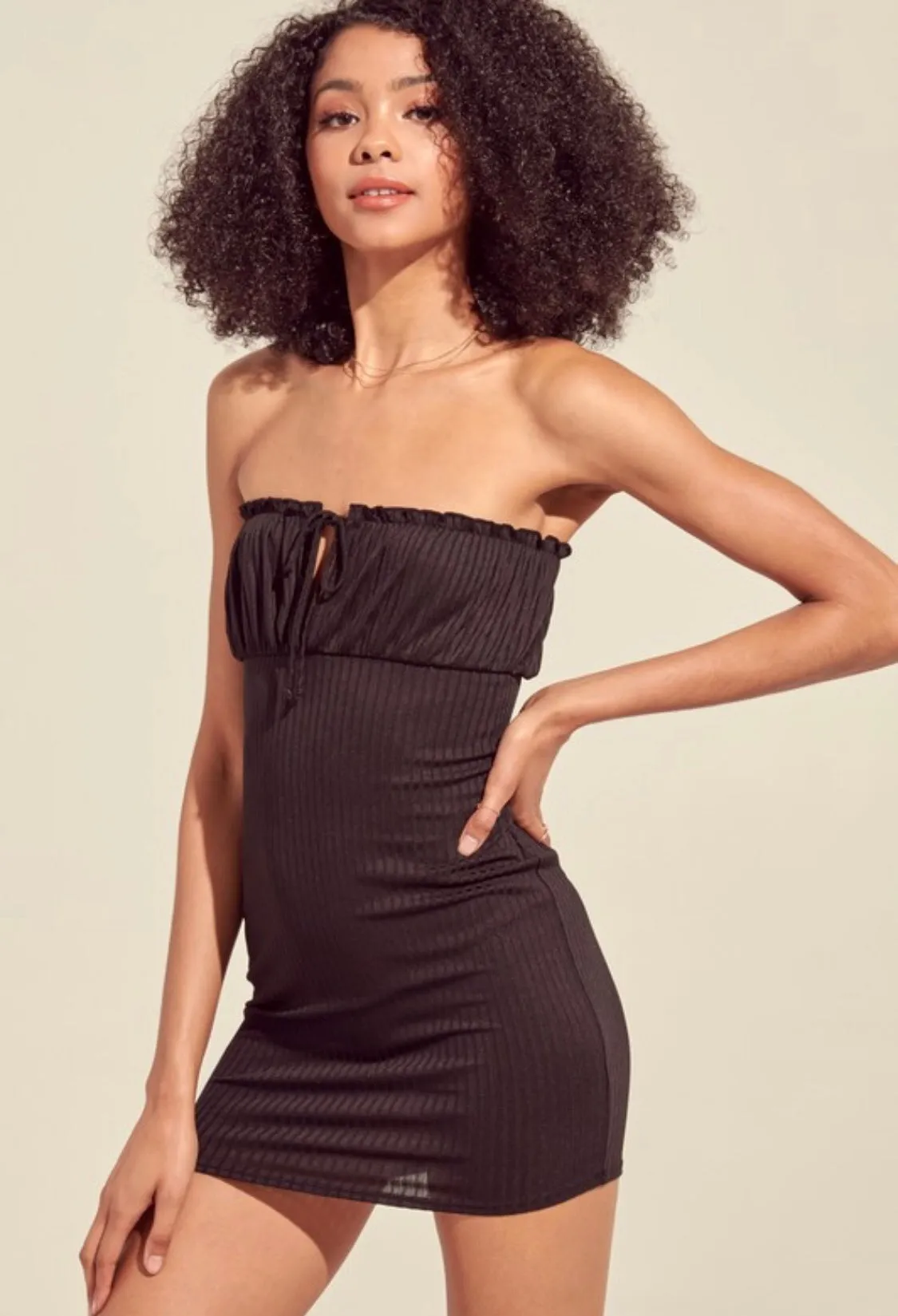 Selene Ribbed Dress