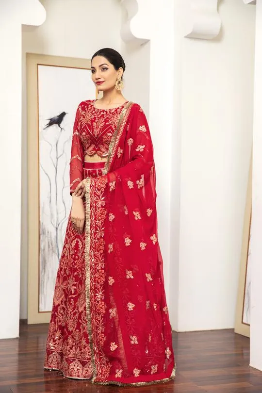 Senorita | Alizeh Royale De Luxe Collection | Unstitched Embroidered Chiffon Suits