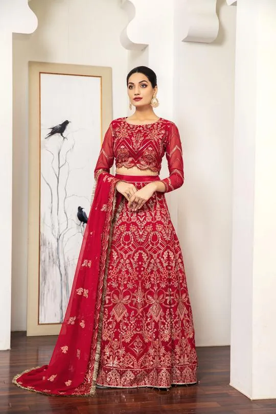 Senorita | Alizeh Royale De Luxe Collection | Unstitched Embroidered Chiffon Suits