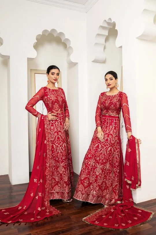 Senorita | Alizeh Royale De Luxe Collection | Unstitched Embroidered Chiffon Suits