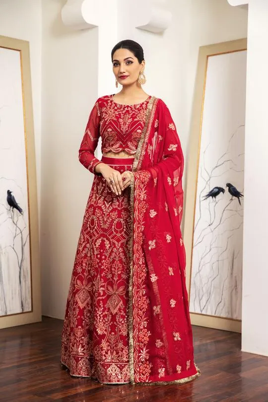 Senorita | Alizeh Royale De Luxe Collection | Unstitched Embroidered Chiffon Suits