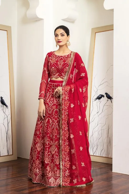 Senorita | Alizeh Royale De Luxe Collection | Unstitched Embroidered Chiffon Suits