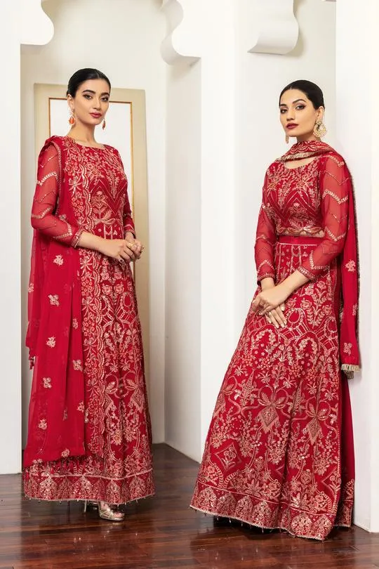 Senorita | Alizeh Royale De Luxe Collection | Unstitched Embroidered Chiffon Suits