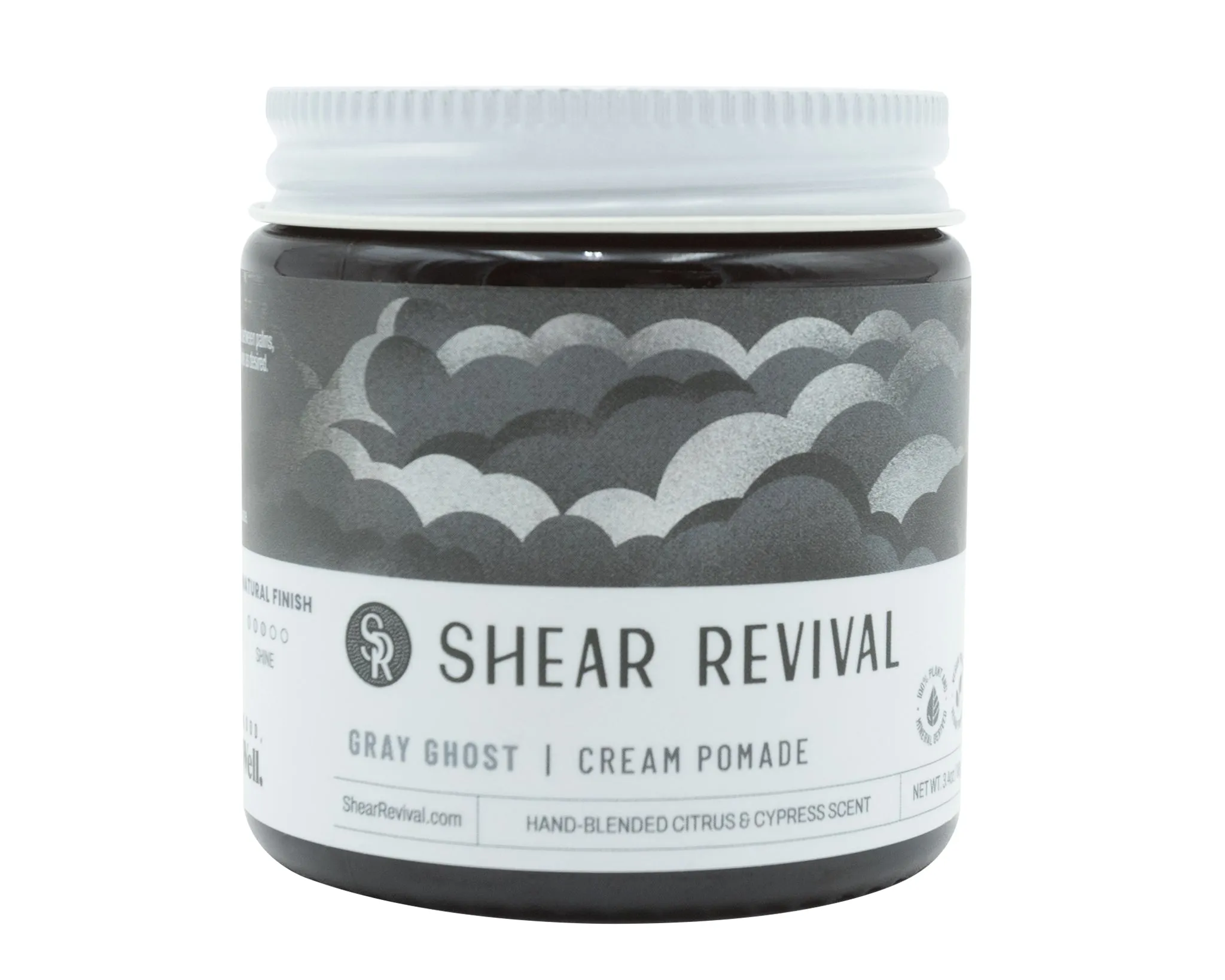 Shear Revival Gray Ghost Strong Hold Cream Pomade