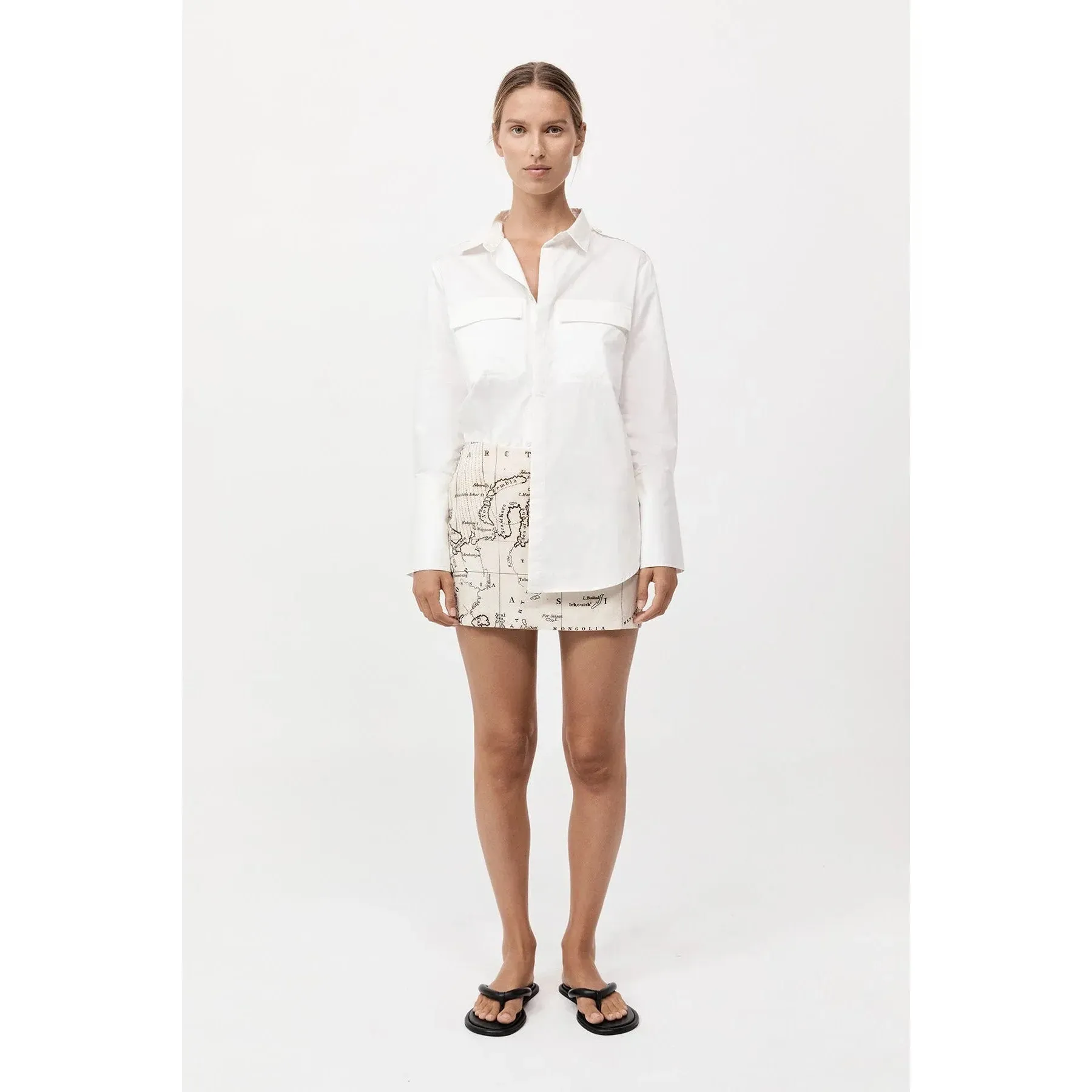 SILK MINI SKIRT