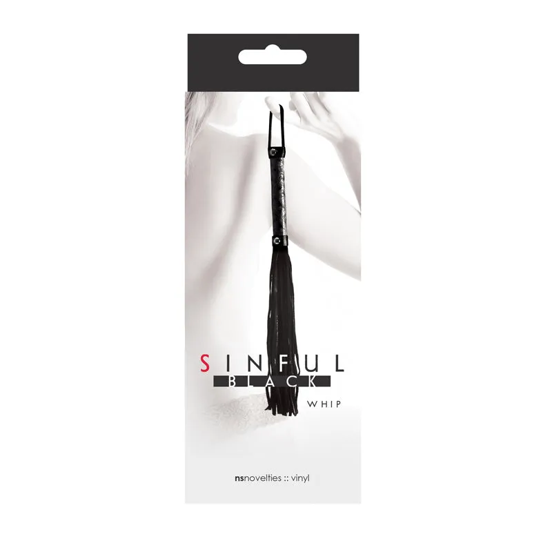 Sinful Whip Vinyl Black