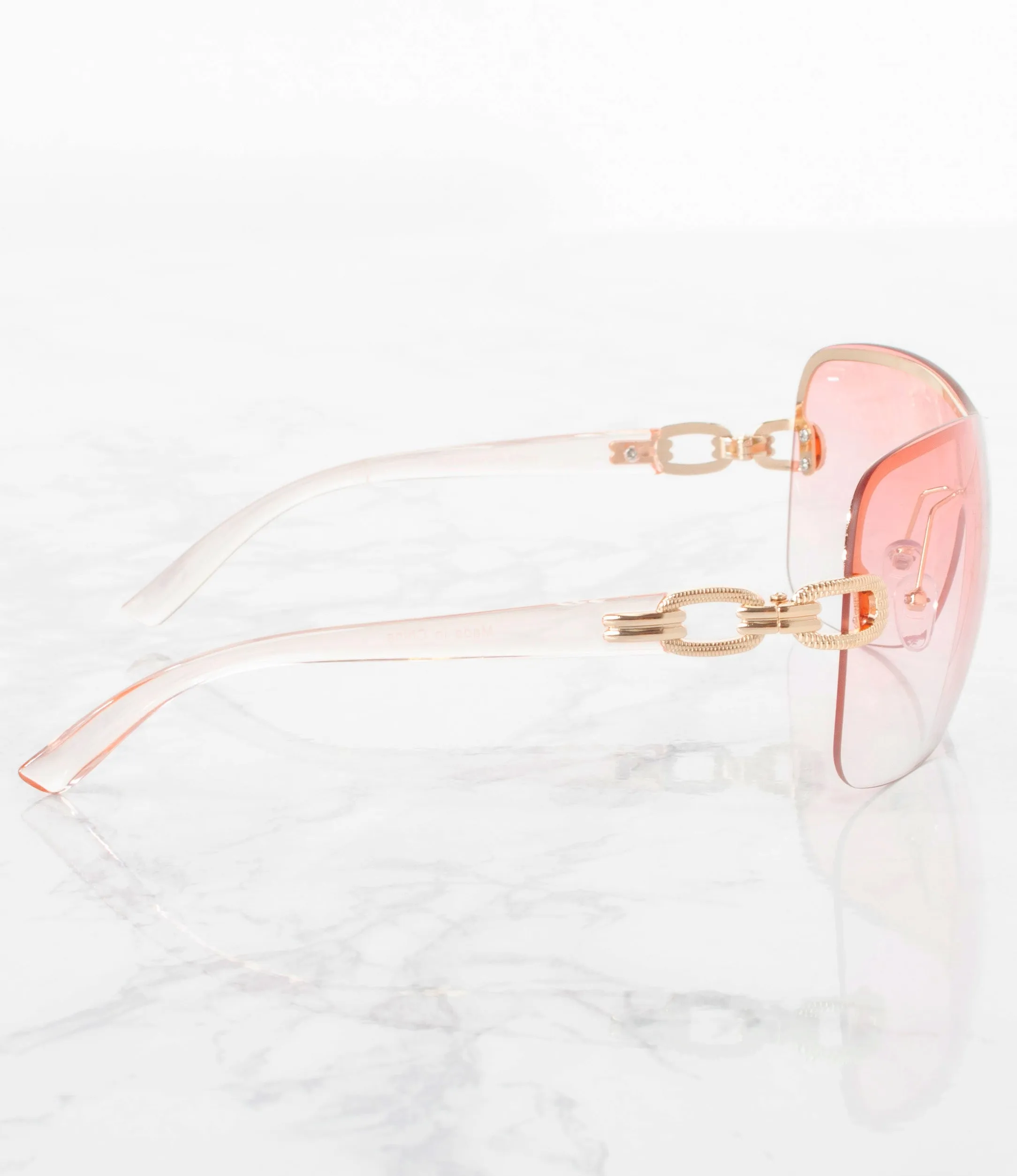 Single Color Sunglasses - M22068AP/CP/PINK - Pack of 6 - $3.5/piece