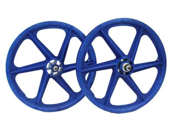 Skyway 6 Spoke Tuff Wheels 20 Inch Pair Front and Rear
