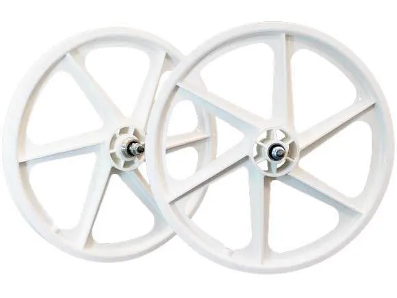 Skyway 6 Spoke Tuff Wheels 20 Inch Pair Front and Rear