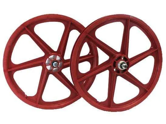 Skyway 6 Spoke Tuff Wheels 20 Inch Pair Front and Rear