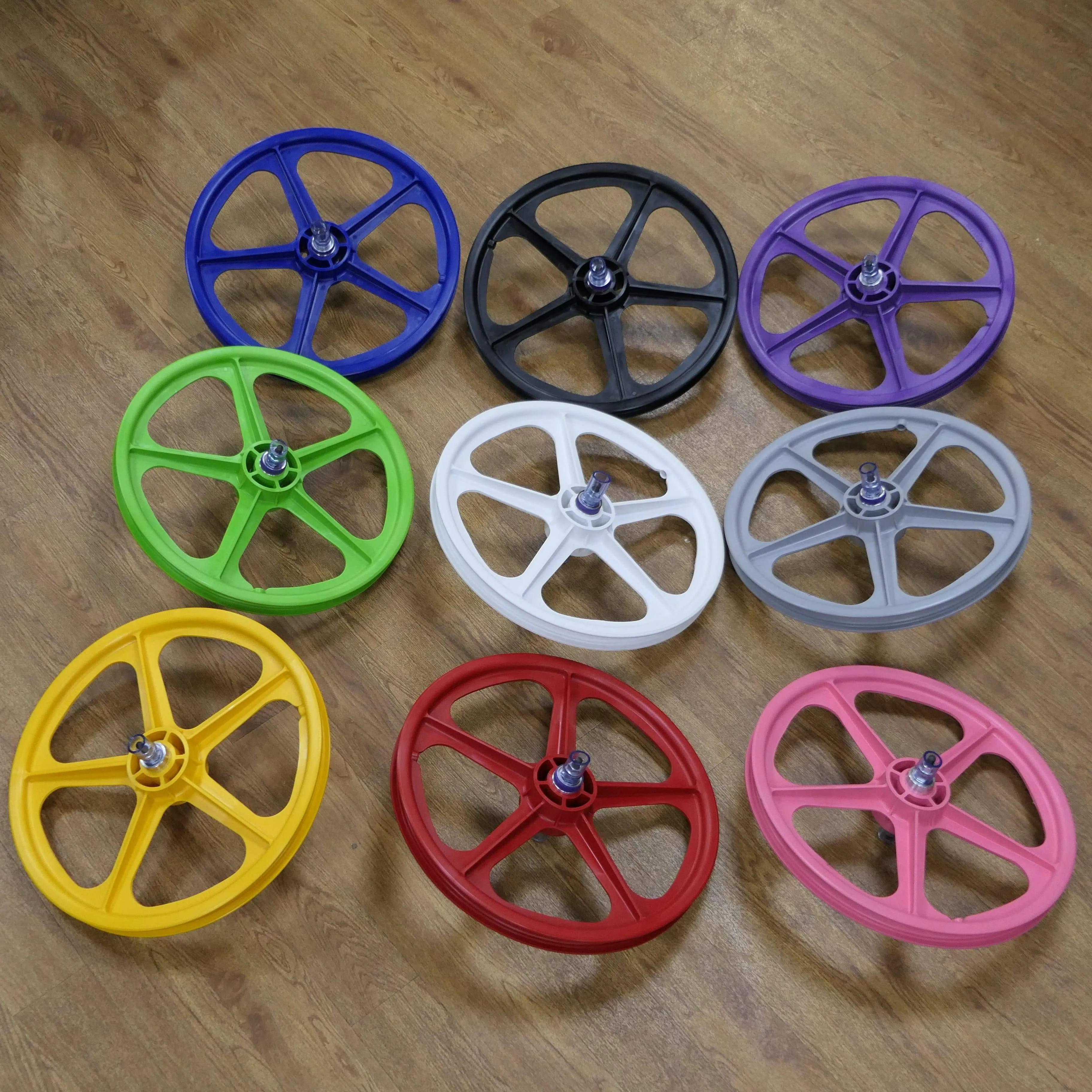 Skyway Tuff II Mag BMX Wheels 20 Inch Pair Front and Rear