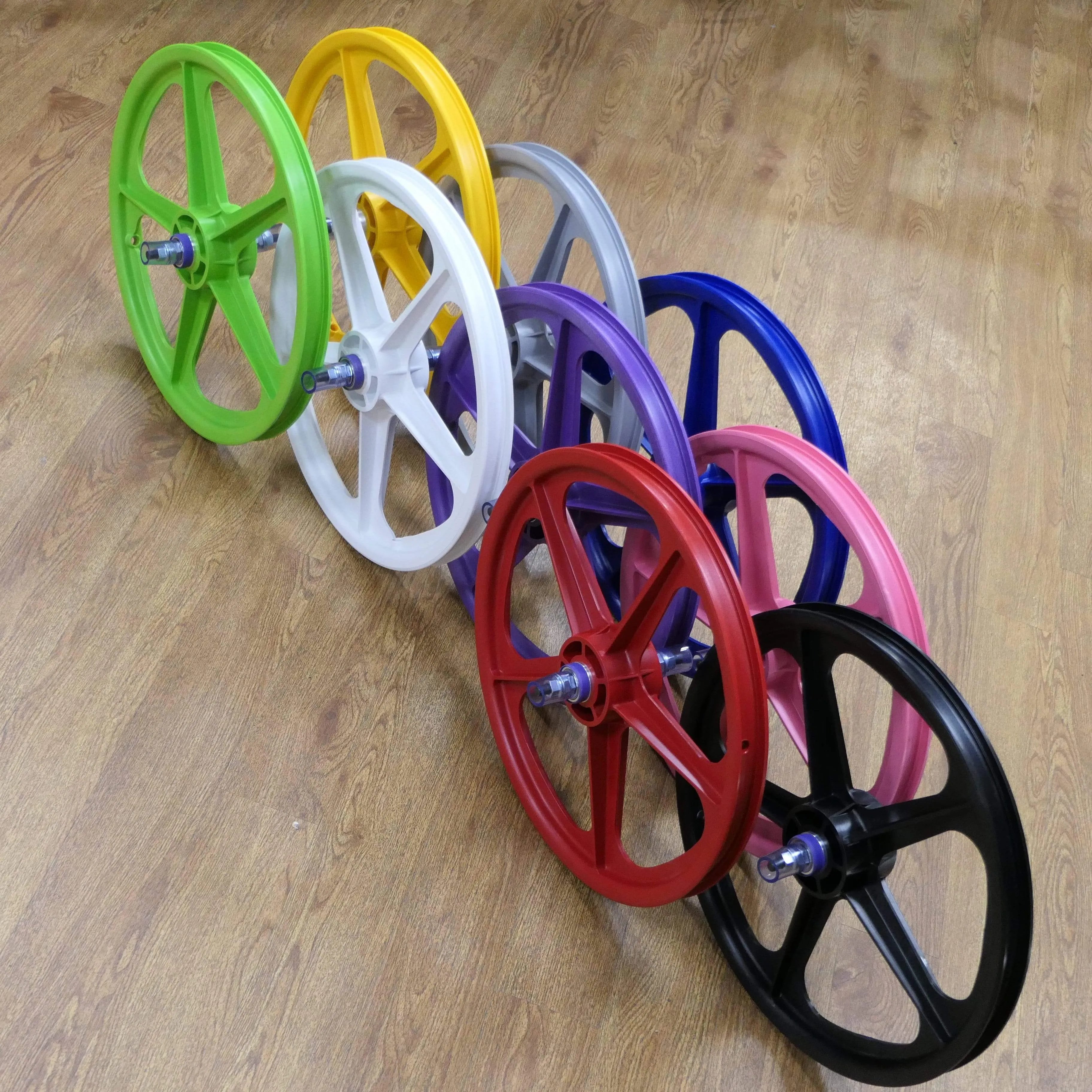 Skyway Tuff II Mag BMX Wheels 20 Inch Pair Front and Rear