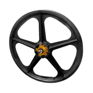 Skyway Tuff II Mag Gold Alloy Flange Wheels 20 Inch Pair Front and Rear