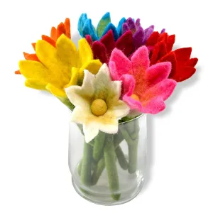 Small Sharp Design Color Flower Stick