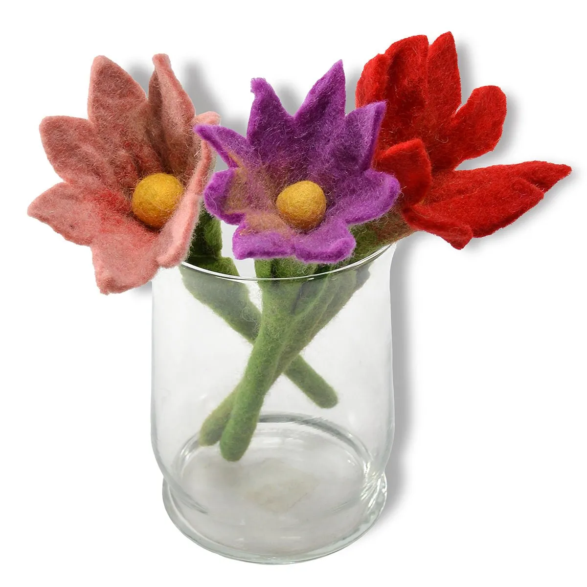 Small Sharp Design Color Flower Stick