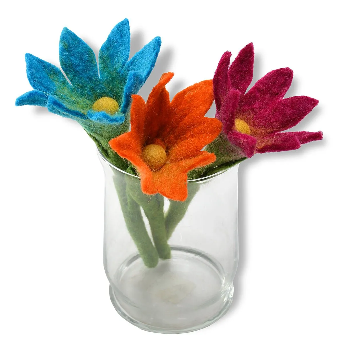 Small Sharp Design Color Flower Stick