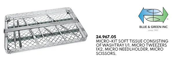 Soft Tissue Micro Instrument Basic Set (24.967.05)
