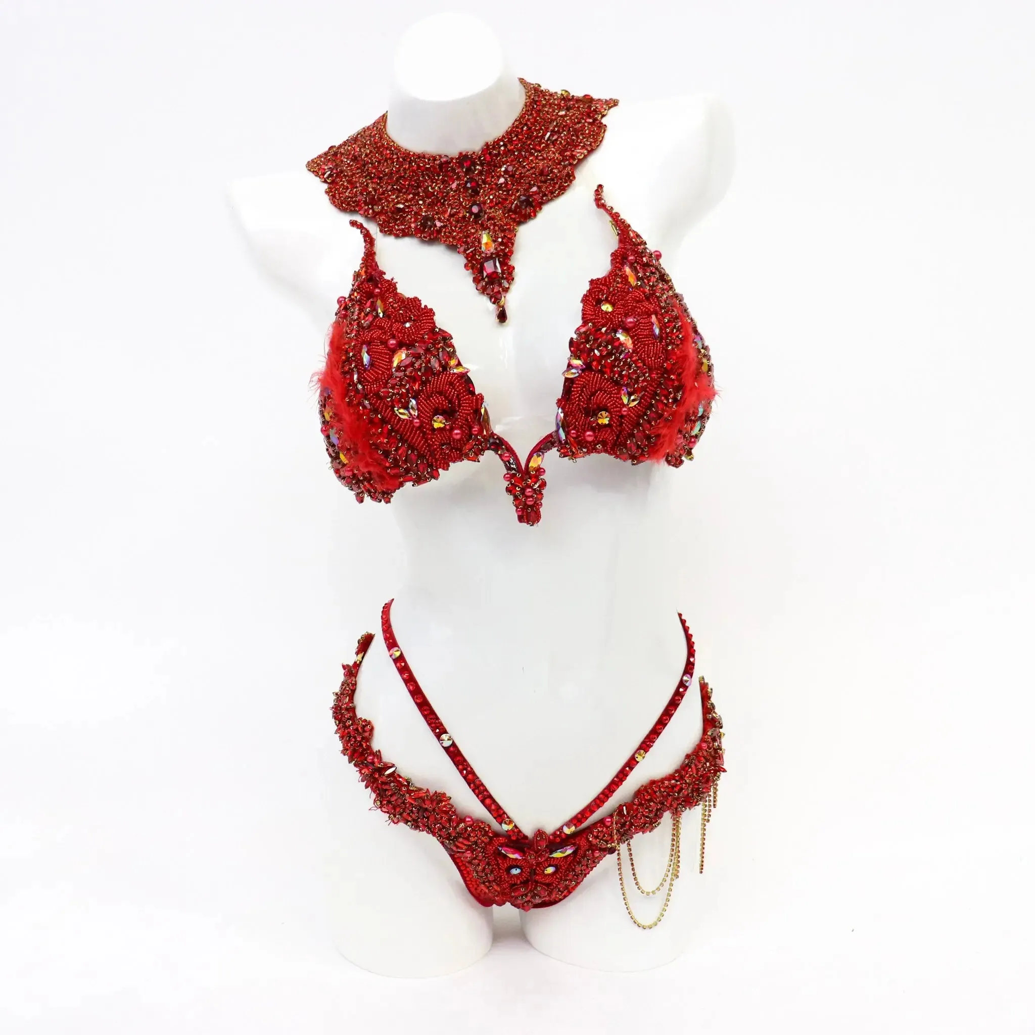 Sophia's Red Goddess Couture