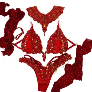Sophia's Red Goddess Couture