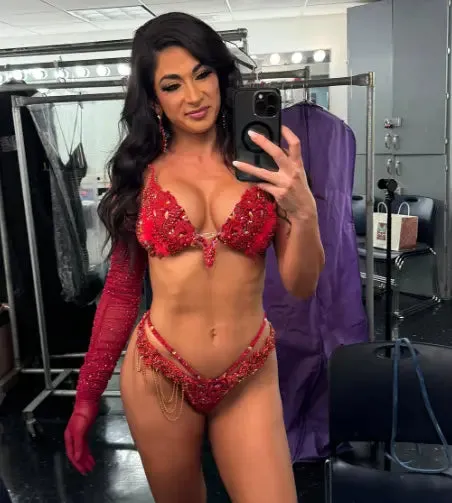 Sophia's Red Goddess Couture