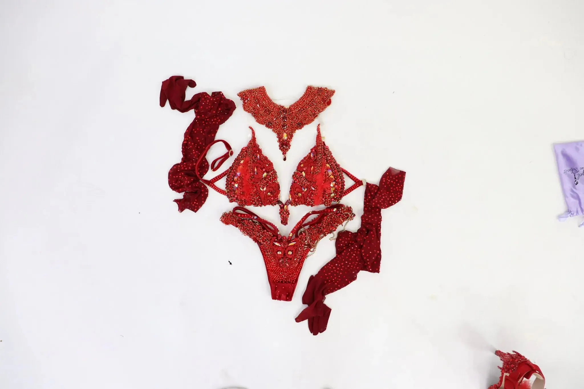 Sophia's Red Goddess Couture