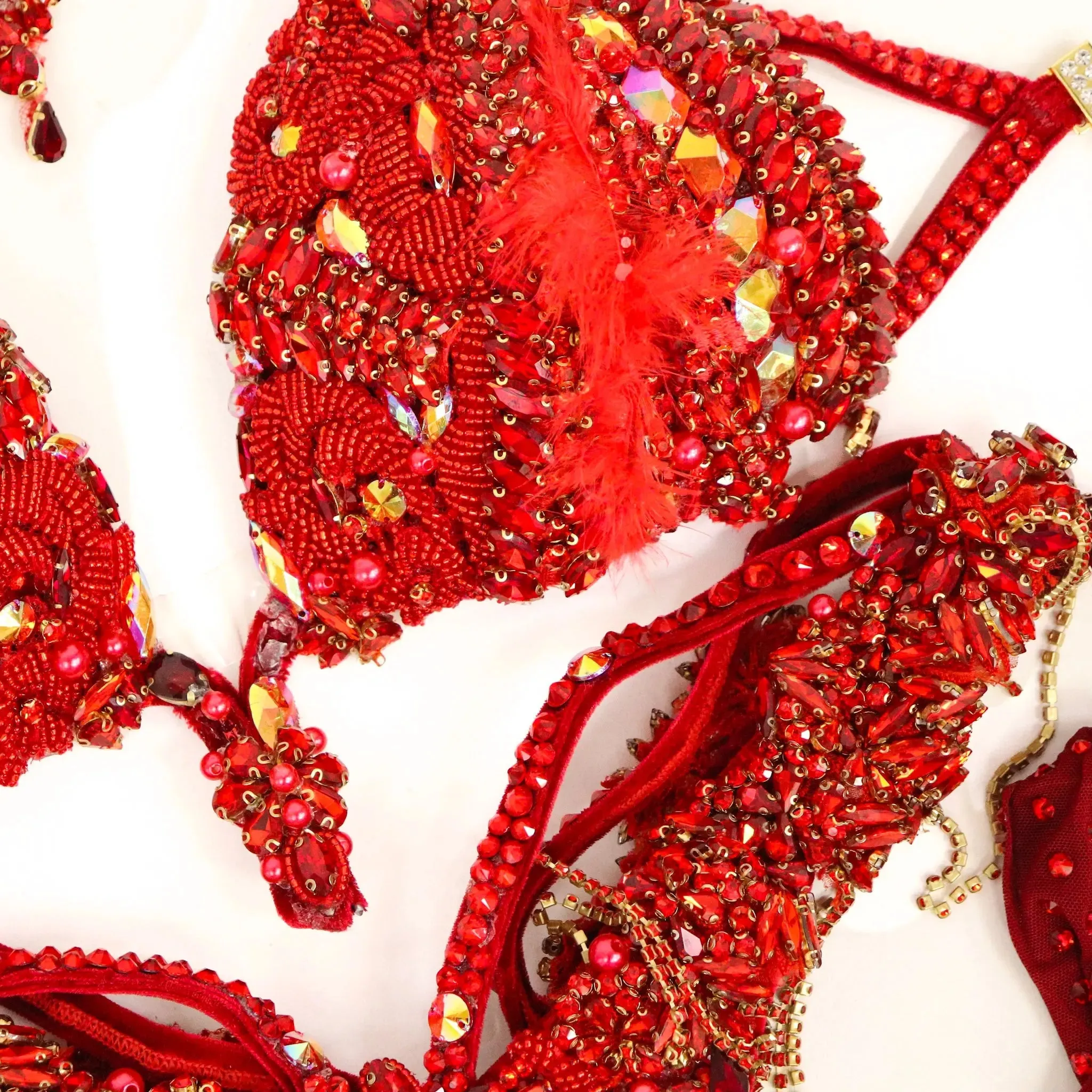 Sophia's Red Goddess Couture