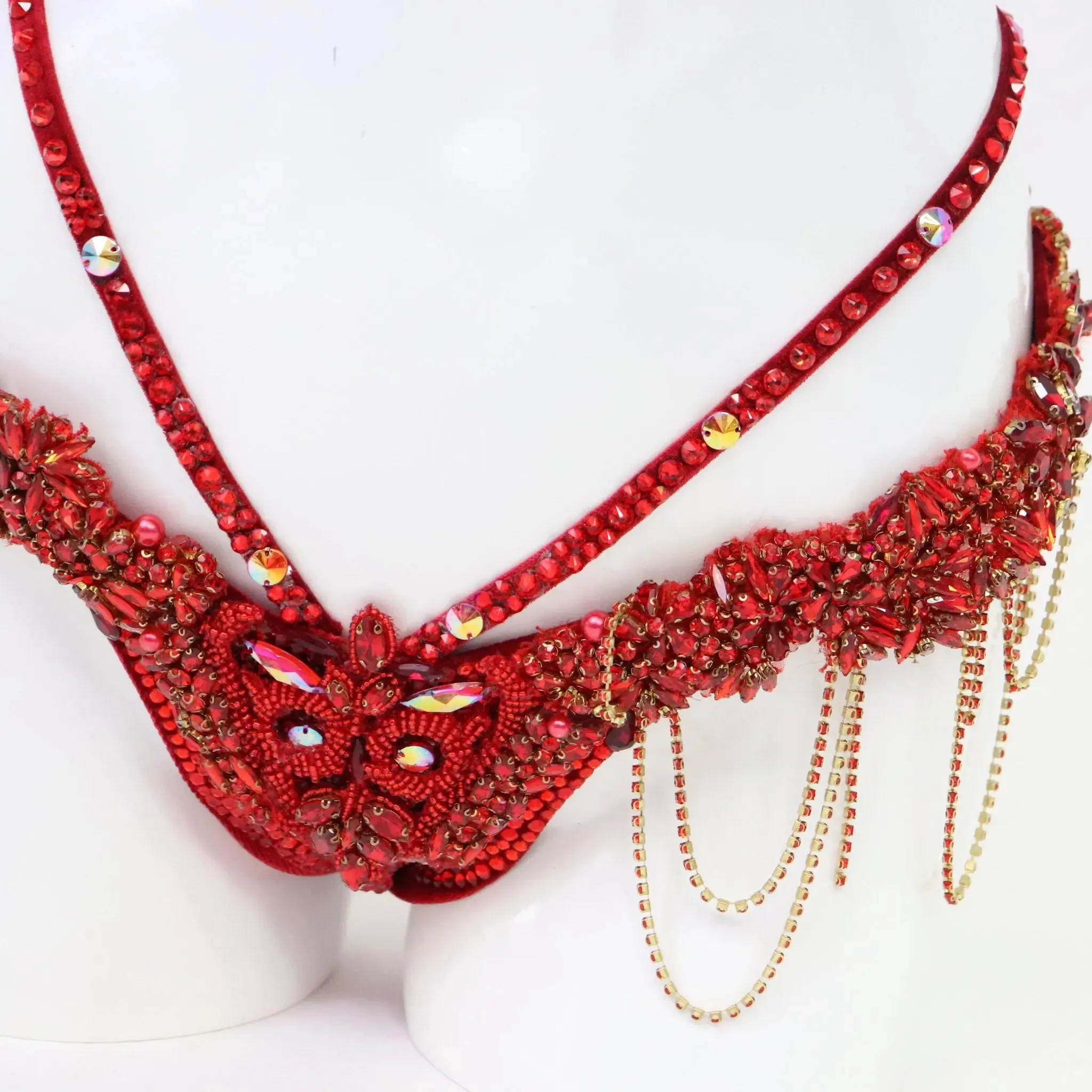 Sophia's Red Goddess Couture