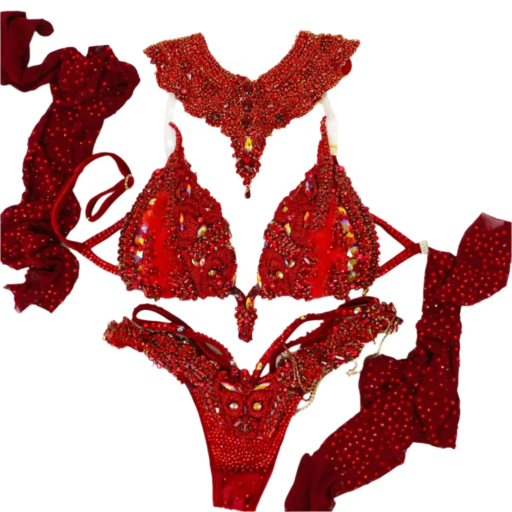 Sophia's Red Goddess Couture