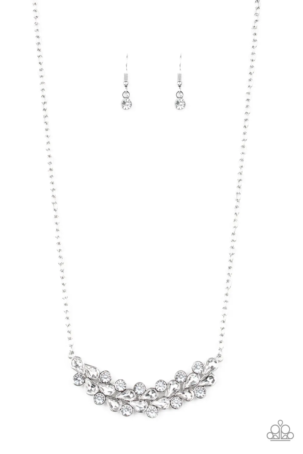 Special Treatment White Necklace